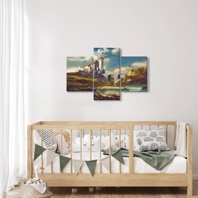Obraz - Stredoveký hrad (90x60 cm)