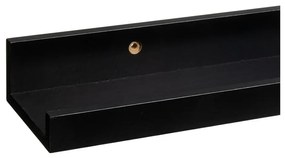 Čierna polica na obrázky 60 cm – Casa Selección