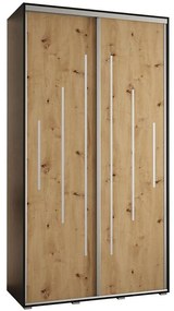 Skriňa 45 Canaris 12 130 čierna/artisan/silver