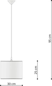 Biele detské svietidlo Puss – Sollux