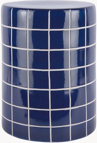 Okrúhly pomocný stolík Retro Tiles