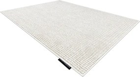 Metrážny koberec CASABLANCA LOOP biely / béžový