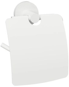 Sapho Sapho, X-ROUND WHITE držiak toaletného papiera s krytom, biela, XR732W