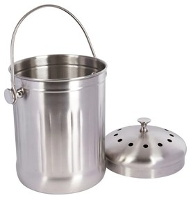 Kitchen Craft Nerezové vedro na kompost 5 l