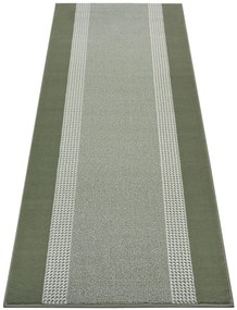 Hanse Home, Behúň Basic 105487 Green, 80x250, zelená, chodba / predsieň