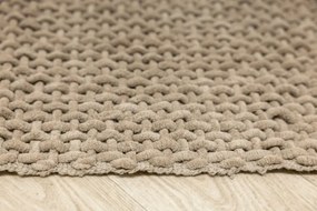 Kúpeľňový koberček MOKO svetlohnedý