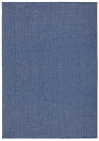 NORTHRUGS - Hanse Home koberce Kusový koberec Twin-Wendeteppiche 103100 blau creme – na von aj na doma - 80x150 cm