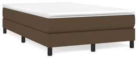 Boxspring posteľ s matracom tmavohnedá 120x190 cm látka 3269660