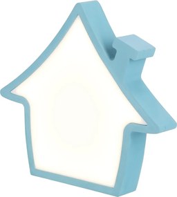 Modrá detská lampička House - Candellux Lighting