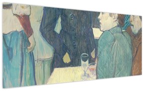 Obraz - Henri de Toulouse-Lautrec, A Corner of the Moulin de la Galette, reprodukcia (120x50 cm)