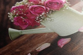 Obraz ruže v krhličke Varianta: 120x80