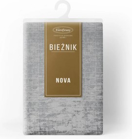 BEHÚŇ NA STÔL ALINA 40X140 CM STRIEBORNÝ