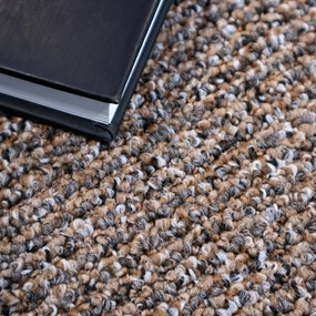 AladinWorld Expres, Kusový koberec Bohemia hnedý štvorec, 200x200, hnedá, kancelária