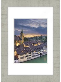 Drevený fotorámik Bern svetlosivý 20x30 cm