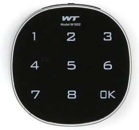 Kovová šatníková skrinka S1 Z, 4 oddiely, 1850 x 600 x 500 mm, kódový zámok, laminované dvere, biela