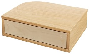 Nočný stolík v dekore duba v prírodnej farbe Farsta - Woodman