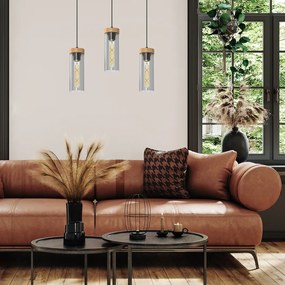 Dekoračná LED žiarovka E27 teplá 2700k 4w 400 lm jantárová