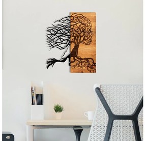 Asir Nástenná dekorácia 47x58 cm strom života drevo/kov AS1638