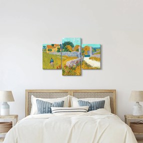 Obraz - Vincent van Gogh, Farmhouse in Provence, reprodukcia (90x60 cm)
