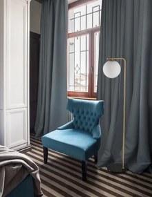 Dizajnová stojaca lampa Alvarez
