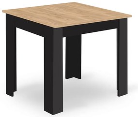 Jedálenský stôl NP Artisan čierne nohy / štvorec