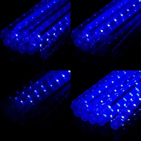 VOLTRONIC  LED osvetlenie padajúci sneh, 480 LED, modrá