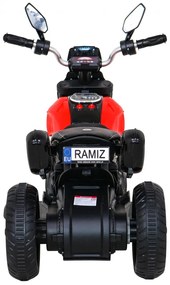 Motorka na batérie pre deti FAST TOURIST - červená