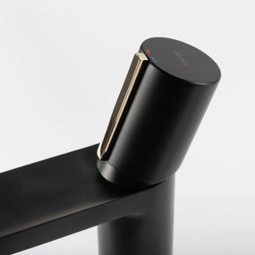 Rea ICON - umývadlová batéria, zlatá/čierna, REA-B5680