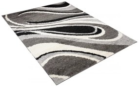 Kusový koberec shaggy Proteana šedý 60x100cm