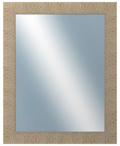 DANTIK - Zrkadlo v rámu, rozmer s rámom 40x50 cm z lišty Golf Champagne (2490)