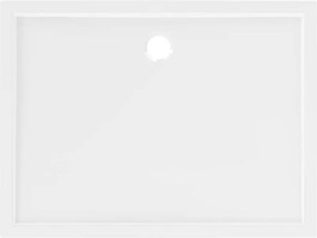 Mexen Flow obdĺžniková sprchová vanička slim 120 x 85 cm, biely lesk - 46R108512
