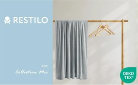 Svetlosivá deka z mikrovlákna DecoKing Mic, 160 × 210 cm