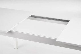 Rozkladací jedálenský stôl 160-228 cm Fapo (biela) (pre 6 8 osôb). Vlastná spoľahlivá doprava až k Vám domov. 1049121