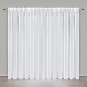 ZÁCLONA NA PÁSKE ELPIDIA 350X250 CM BIELA