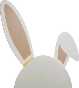 Detské nástenné svietidlo béžové s detailom vrátane LED 3-stupňové stmievateľné - Benny the Bunny