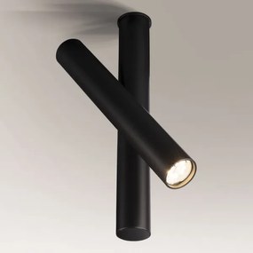 Shilo 2243 - Bodové svietidlo YABU 1xGU10-MR11/15W/230V čierna