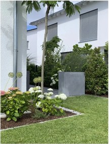 Kvetináč ELEMENTO, sklolaminát, šírka 88 cm, betón design