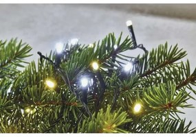 LED Vianočná vonkajšia reťaz 180xLED/2 funkcie 23m IP44 teplá/studená biela