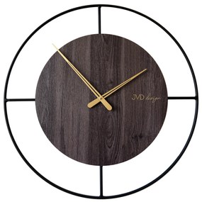 Miminalistické nástenné hodiny JVD Design HC41 hnedé