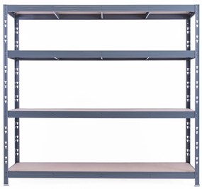 3x Policový regál 2000 X 2370 X 600, modrý 3XRR1-6024-4-5017