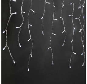 Nedis CLLC360C - LED Vianočný záves 360xLED/7 funkcií 14m IP44 studená biela