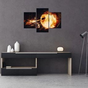 Obraz - Šamanská bubon (90x60 cm)