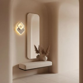 Toolight Toolight, LED nástenné svietidlo 18W, 3000K, 500lm, LHJ080-W, biela, OSW-50056