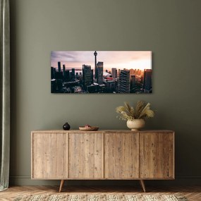 Obraz - Výhľad na centrum mesta (120x50 cm)