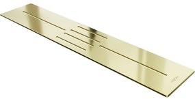 Mexen Toro, krytka sifónu pre sprchovú vaničku Toro (100-120 cm), zlatá lesklá, 43910050