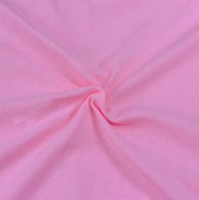 Jersey prestieradlo Ružové 140x200 cm
