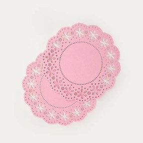 Podložka pod tanier TANDA ružová 766466 (2 ks)
