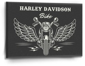 Sablio Obraz Harley-Davidson S krídlami - 90x60 cm