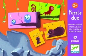Djeco Puzzle duo: Mama a bábätko