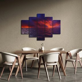 Obraz mora s vtákmi (150x105 cm)